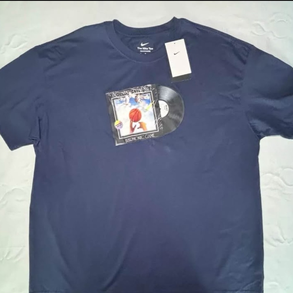 Nike Men’s Vinyl Soul Max90 Basketball Shirt Size XXL NWT Blue